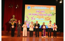 Hội Cựu giáo chức tổ chức Gặp mặt và mừng thọ hội viên đầu Xuân Đinh Dậu năm 2017